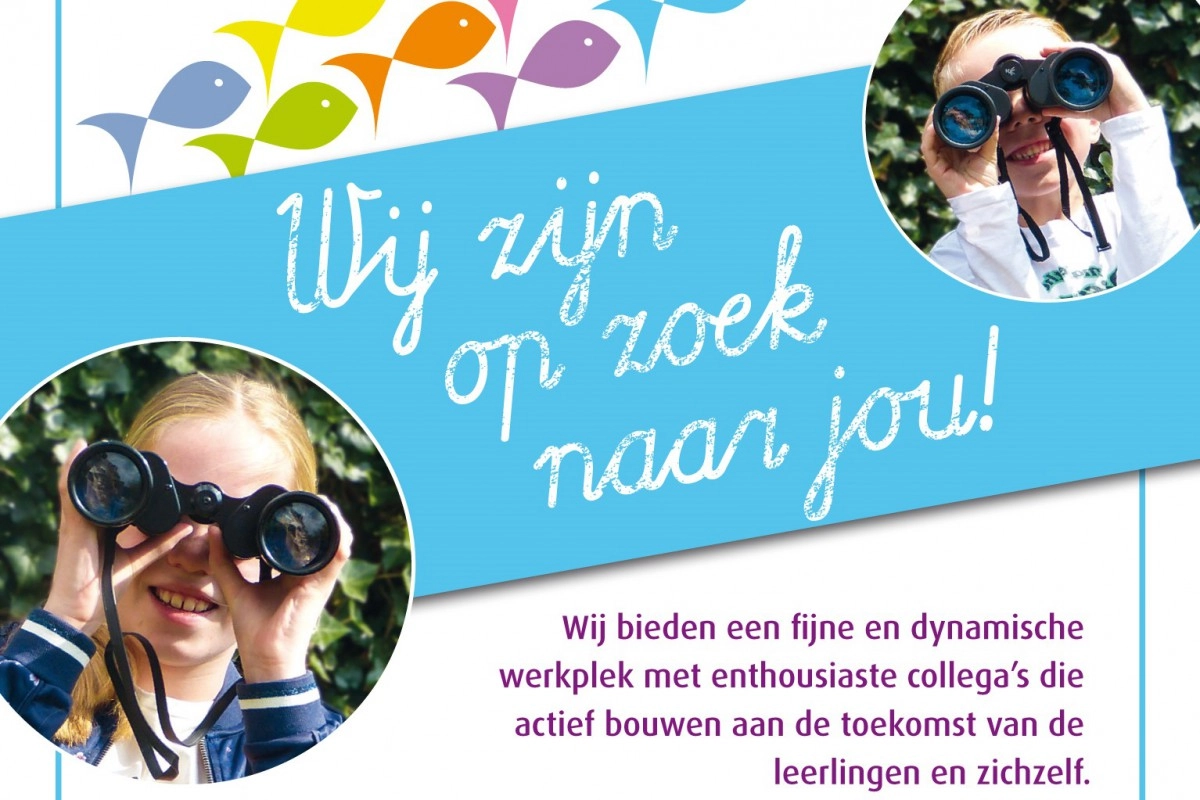 Ben jij de vis die met ons mee wil zwemmen?