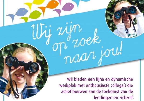 Ben jij de vis die met ons mee wil zwemmen?
