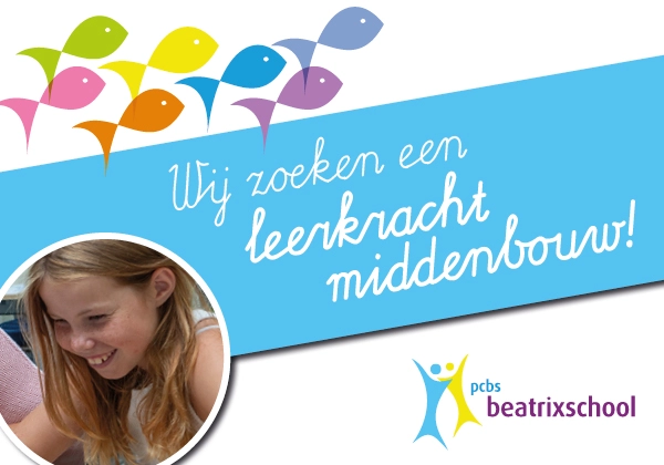Leerkracht middenbouw, PCBS Beatrixschool